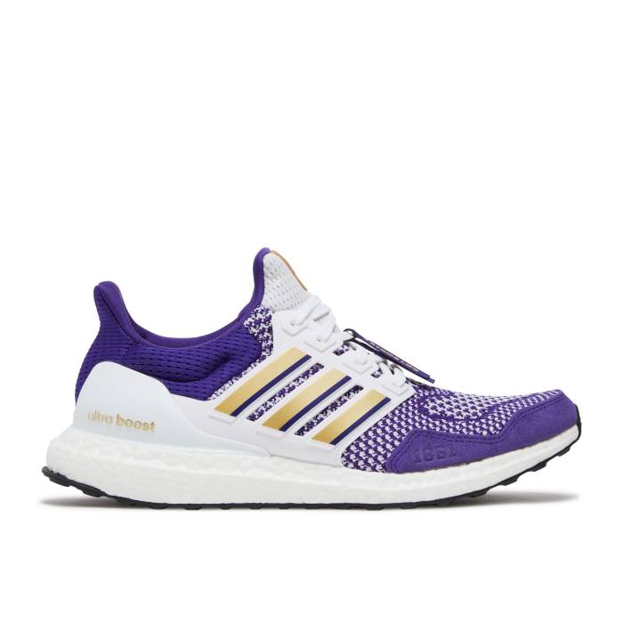 アディダス Adidas 【 Ncaa X Ultraboost 1.0 'Washington Huskies' Men Cloud White/Gold Metallic/Team College Purple 】 メンズ 白色 ホワイト ゴールド Team チーム カレッジ Purple 紫・パープル|スニケス