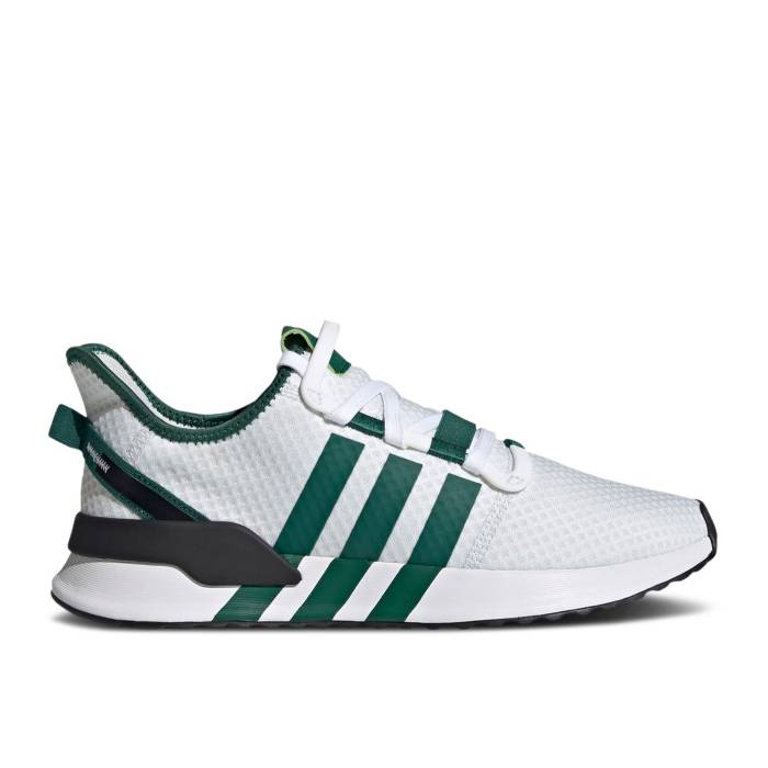 アディダス Adidas 【 U_Path \u0027White Collegiate Green\u0027 Men Crystal White/Collegiate Green/Core Black 】 メンズ 白いこと 白いこと green 緑・緑であること 中核グループ 黒いこと 黒いこと