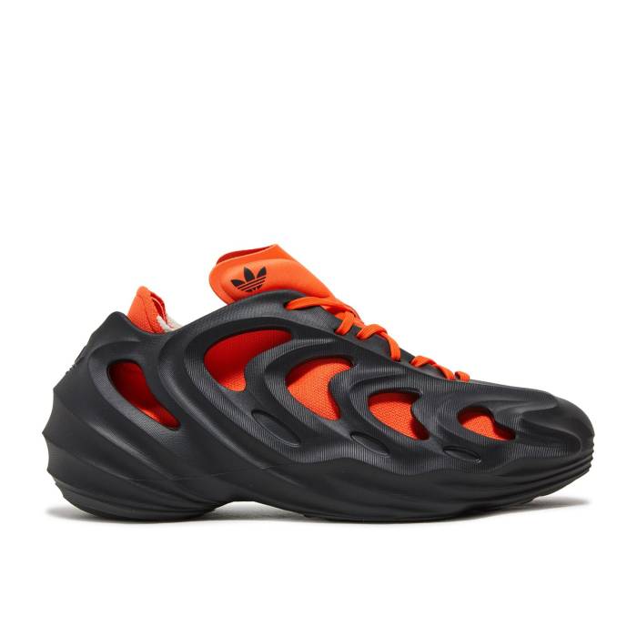 アディダス Adidas 【 Adifom Q Black Imperial Orange Men Core Black/Imperial Orange/Grey Six 】 メンズ コア 黒色 ブラック orange 橙・オレンジ 灰色 グレー