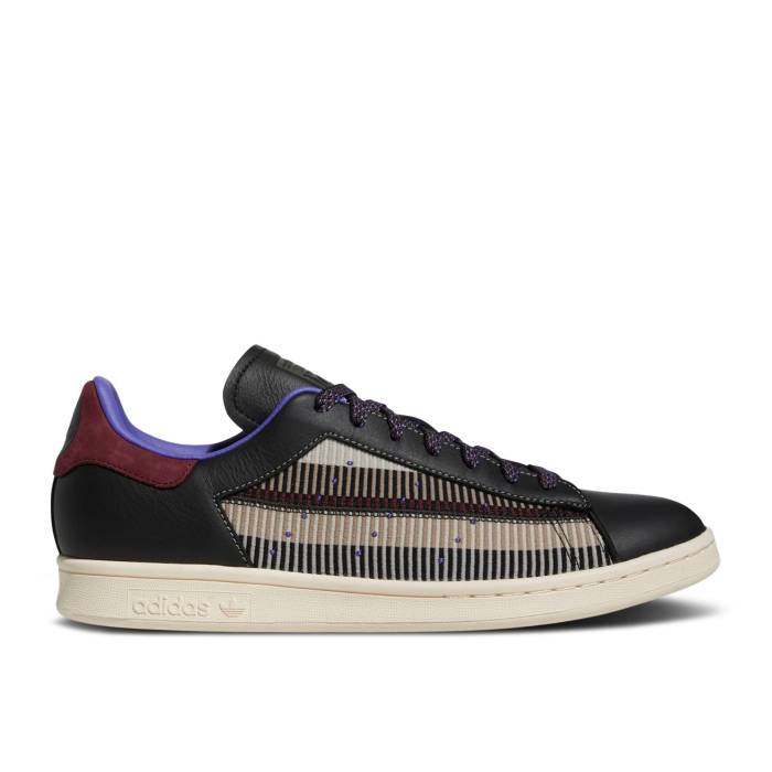 アディダス Adidas 【 Stan Smith \u0027Patchwork\u0027 Men Core Black/Shadow Red/Clear Granite 】 メンズ 中核グループ 黒いこと 黒いこと シャドー・シャドウ Red 赤・赤いこと