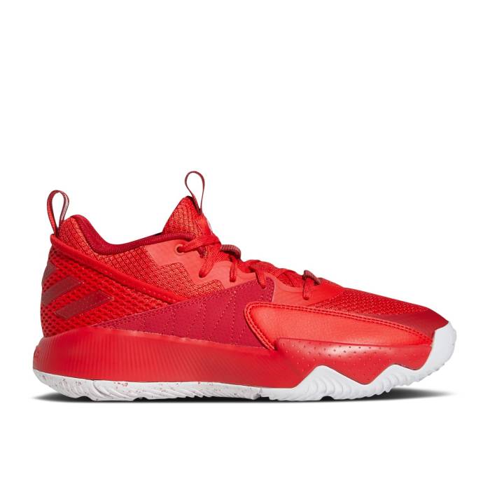 アディダス Adidas 【 Dame Certified Extply 2.0 \u0027Bright Red\u0027 Men Red/Bright Red/Team Power Red 】 メンズ Red 赤・赤いこと Team 野球クラブ Power 力強さ