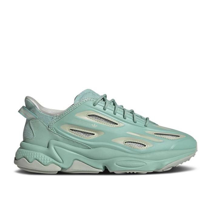 アディダス Adidas 【 Wmns Ozweego Celox \u0027Hazy Green\u0027 Women Hazy Green/Halo Green/White Tint 】 レディース green 緑・緑であること 白いこと 白いこと