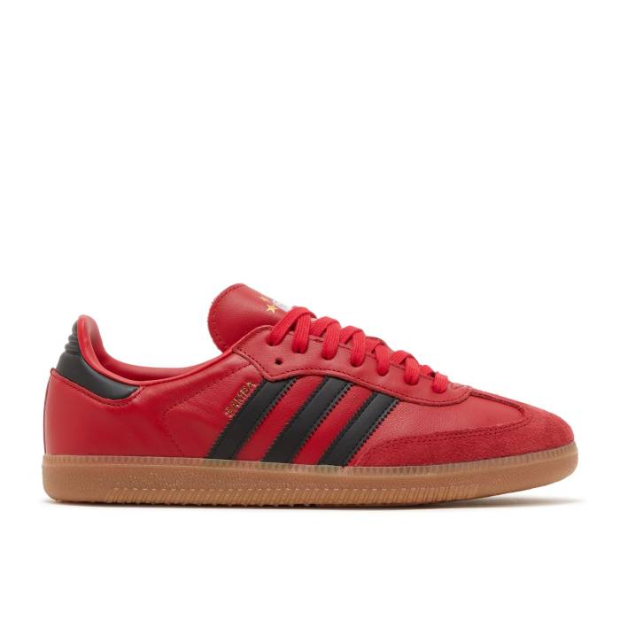 アディダス Adidas 【 Fc Bayern Munich X Samba Team \u0027Power Red Black\u0027 Men Team Power Red 2/Core Black/Gum 】 サンバ Team 野球クラブ Red 赤・赤いこと メンズ Team 野球クラブ Power 力強さ Red 赤・赤いこと 中核グループ 黒いこと 黒いこと