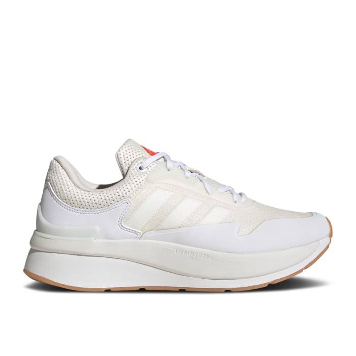 アディダス Adidas 【 Znchill Lightmotion+ White Gum Men Cloud White/Cloud White/Bright Red 】 メンズ 白色 ホワイト Red 赤・レッド