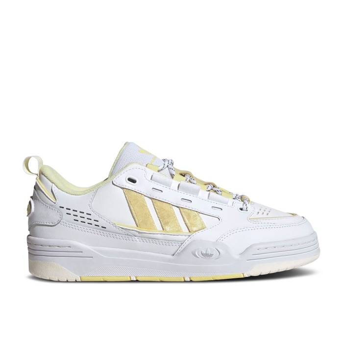 アディダス Adidas 【 Wmns Adi2000 White Almost Yellow Velvet Women Cloud White/Almost Yellow/Cloud White 】 yellow 黄色・イエロー レディース 白色 ホワイト yellow 黄色・イエロー
