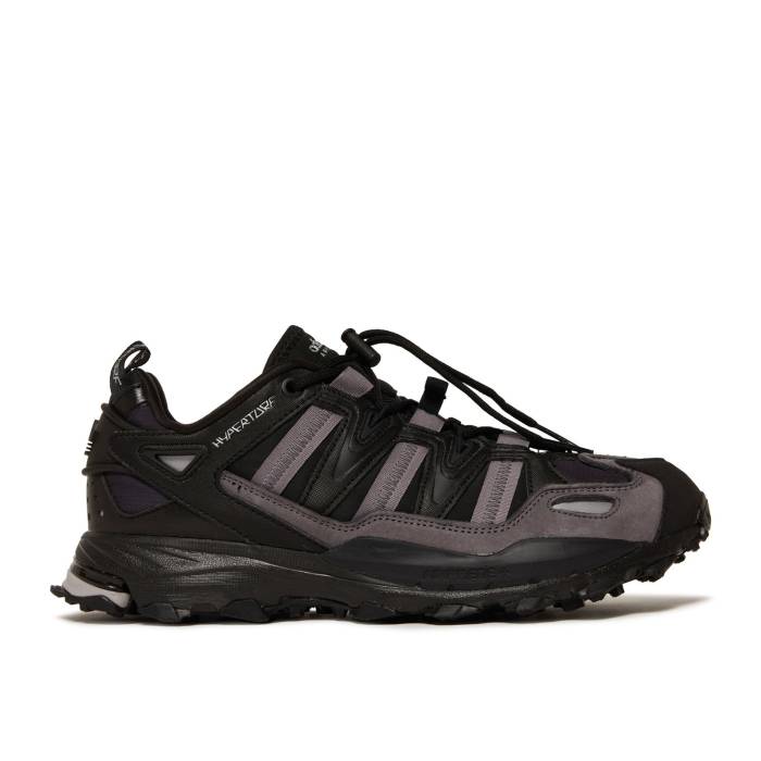 アディダス Adidas 【 Hyperturf \u0027Black Trace Grey\u0027 Men Core Black/Silver Metallic/Trace Grey 】 メンズ 中核グループ 黒いこと 黒いこと Silver しろがね色・しろがね色 薄墨色 薄墨色