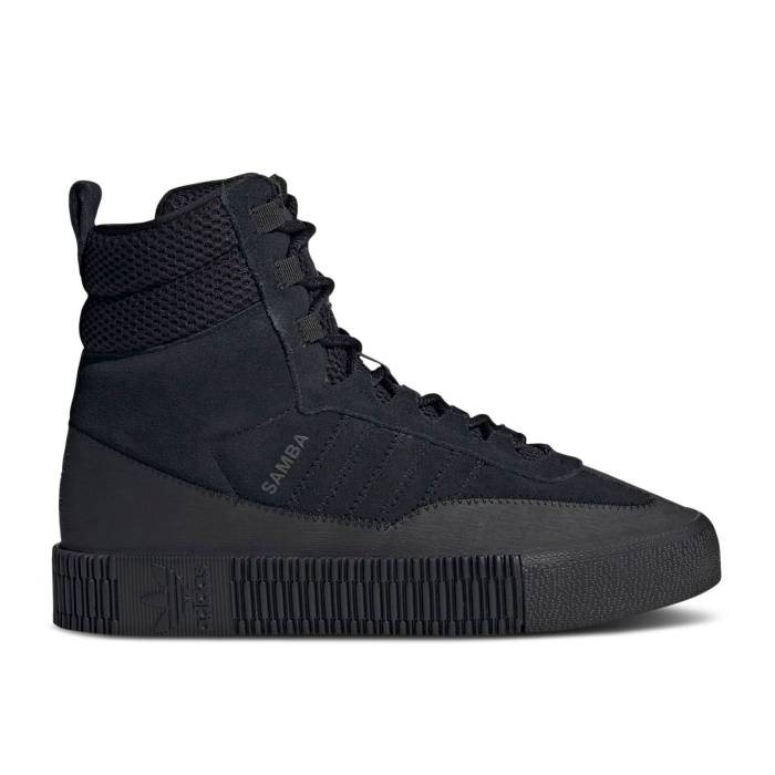 アディダス Adidas 【 Wmns Samba Boot 'Triple Black' Women Core Black/Core Black/Core Black 】 サンバ ブーツ レディース コア 黒色 ブラック