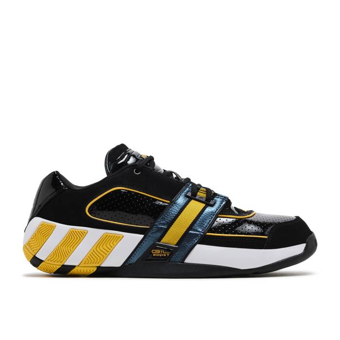 アディダス Adidas 【 Agent Gil Restomod \u0027Black Bold Gold\u0027 Men Core Black/Bold Gold/Wonder Steel 】 メンズ 中核グループ 黒いこと 黒いこと ゴールド Steel スチール写真