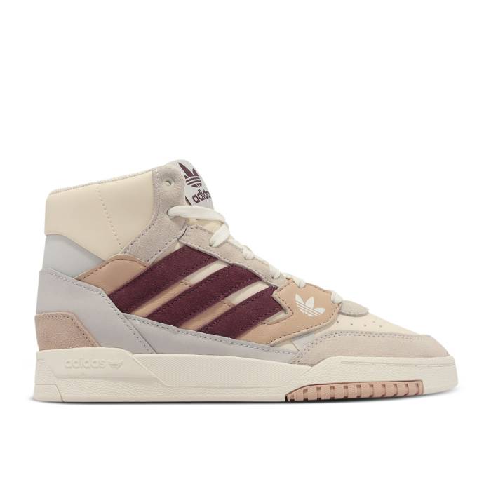 アディダス Adidas 【 Wmns Drop Step Se \u0027Ecru Tint Quiet Crimson\u0027 Women Ecru Tint/Quiet Crimson/Halo Blue 】 レディース クリムゾン 青味 青み