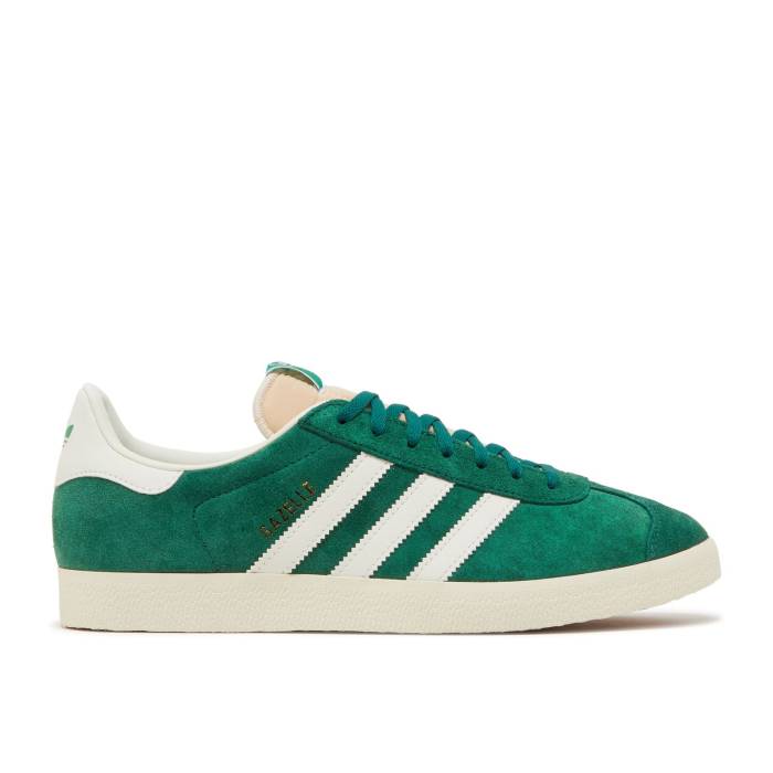 アディダス Adidas 【 Gazelle \u0027Faded Archive\u0027 Men Dark Green/Off White/Clear White 】 ガゼル メンズ green 緑・緑であること 白いこと 白いこと