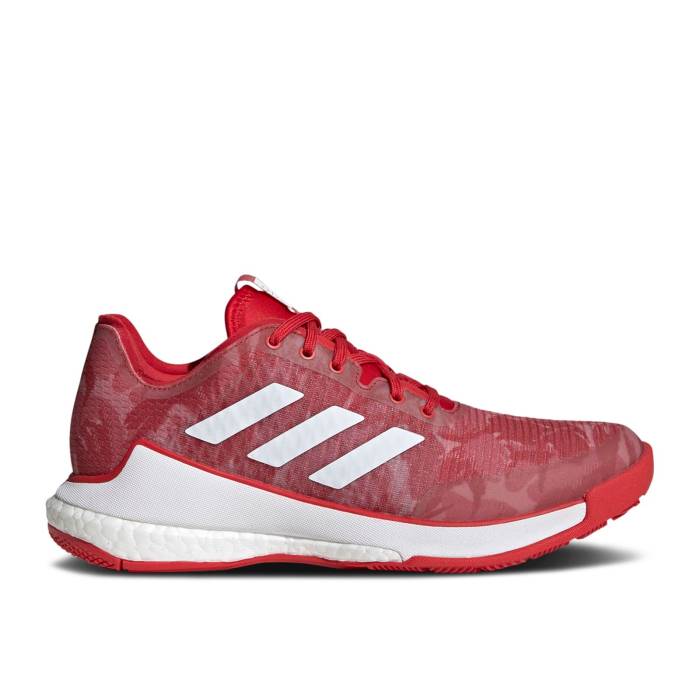 アディダス Adidas 【 Wmns Crazyflight Team Collegiate Red Camo Women Team Collegiate Red/Cloud White/Cloud White 】 Red 赤・レッド レディース Team チーム Red 赤・レッド 白色 ホワイト