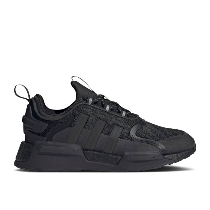アディダス Adidas 【 Wmns Nmd_R1 V3 Black Grey Women Core Black/Grey Three/Grey Five 】 レディース コア 黒色 ブラック 灰色 グレー