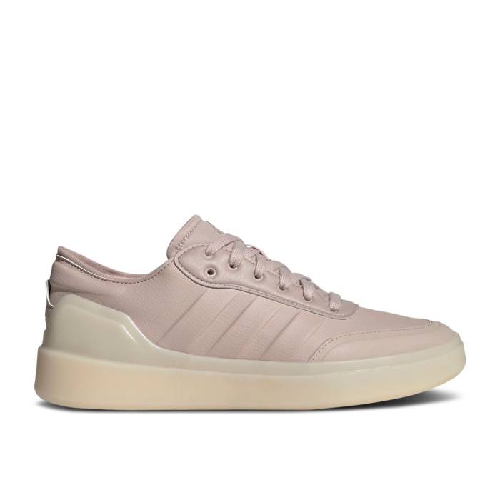 アディダス Adidas 【 Wmns Court Revival \u0027Wonder Taupe\u0027 Women Wonder Taupe/Wonder Taupe/Chalk White 】 厚地の外套 レディース 白いこと 白いこと
