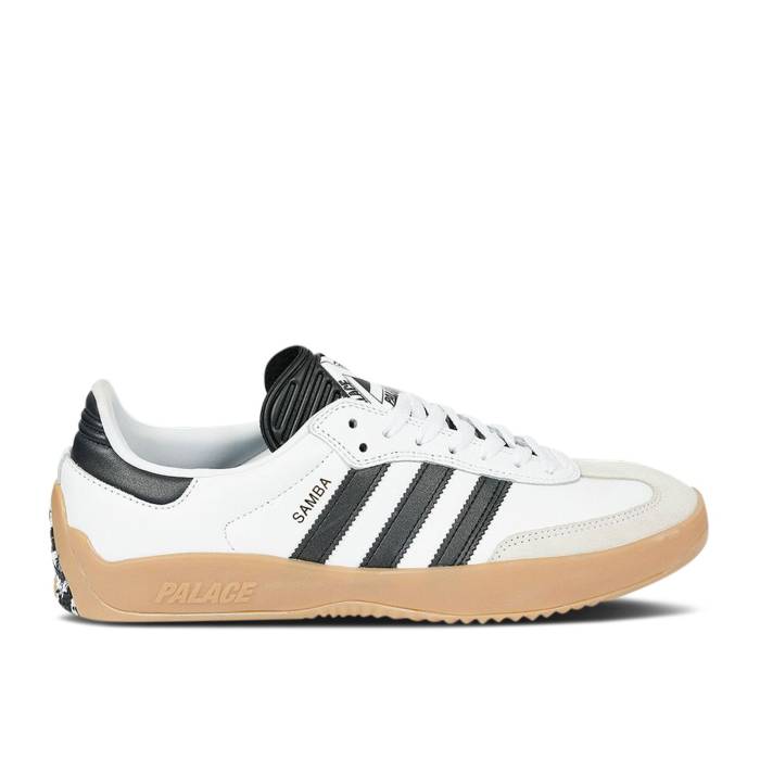 アディダス Adidas 【 Palace X Puig Samba 'White Black' Men Footwear White/Core Black/Gum 4 】 サンバ メンズ 白色 ホワイト コア 黒色 ブラック|スニケス