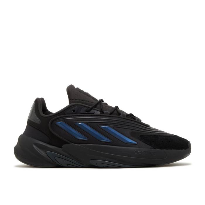 アディダス Adidas 【 Ozelia \u0027Black Blue Metallic\u0027 Men Core Black/Black Blue Metallic/Carbon 】 青味 青み メンズ 中核グループ 黒いこと 黒いこと 青味 青み 炭素