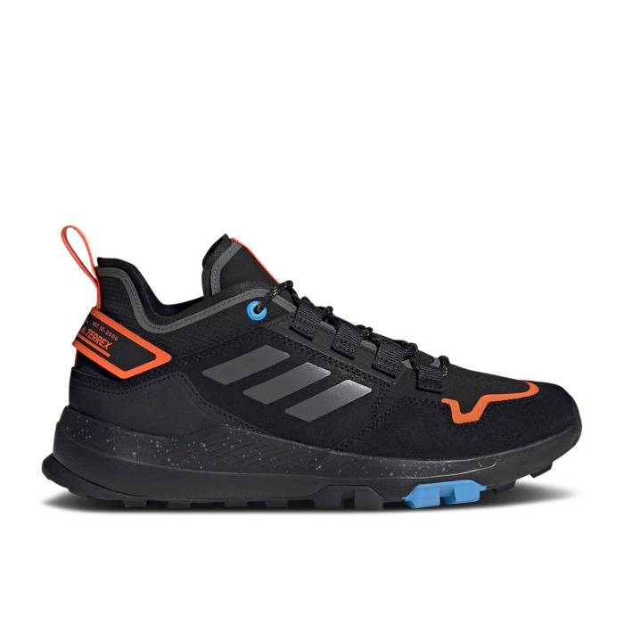 アディダス Adidas 【 Terrex Hikster Low \u0027Black Impact Orange\u0027 Men Core Black/Grey Five/Impact Orange 】 差しひびき メンズ 中核グループ 黒いこと 黒いこと 薄墨色 薄墨色 差しひびき orange 橙・オレンジ色