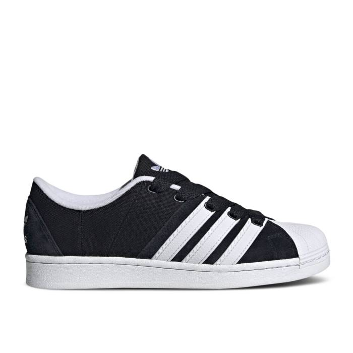 アディダス Adidas 【 Superstar Supermodified \u0027Black White - Black Heel\u0027 Men Core Black/Cloud White/Cloud White 】 Superstar はやりっ児 白いこと 白いこと 黒いこと 黒いこと メンズ 中核グループ 黒いこと 黒いこと 白いこと 白いこと