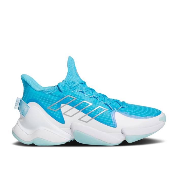 アディダス Adidas 【 Mahomes 1 Impact Flx ky Rush Men Sky Rush/Silver Metallic/Cloud White 】 インパクト メンズ スカイ rush ラッシュ Silver 銀色・シルバー 白色 ホワイト