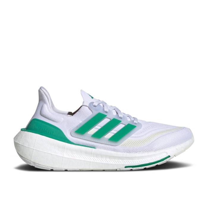 アディダス Adidas 【 Wmns Ultraboost Light \u0027White Tint Court Green\u0027 Women White Tint/Court Green/Blue Dawn 】 厚地の外套 レディース 白いこと 白いこと 厚地の外套 green 緑・緑であること 青碧 青碧