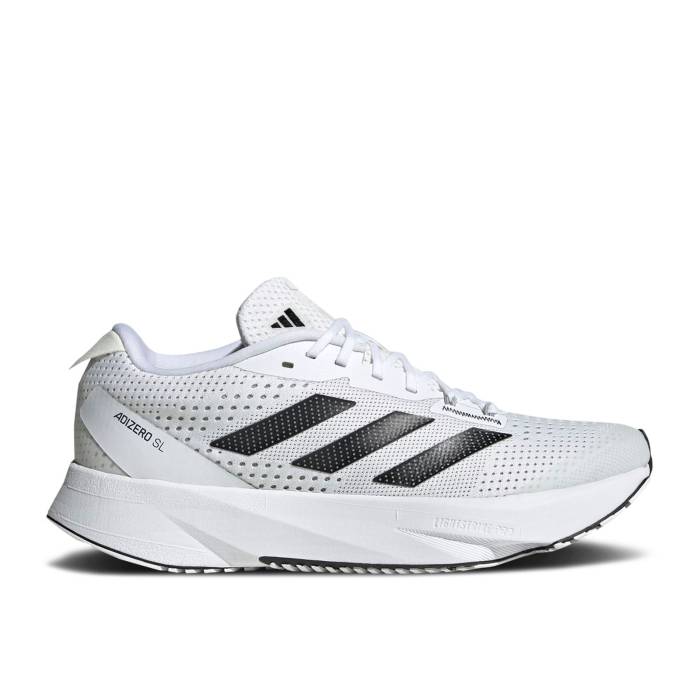 アディダス Adidas 【 Wmns Adizero Sl \u0027White Black\u0027 Women Cloud White/Core Black/Grey Two 】 アディゼロ レディース 白いこと 白いこと 中核グループ 黒いこと 黒いこと 薄墨色 薄墨色