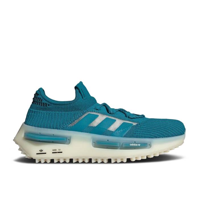 アディダス Adidas 【 Nmd_S1 \u0027Active Teal\u0027 Men Active Teal/Core Black/Off White 】 メンズ 中核グループ 黒いこと 黒いこと 白いこと 白いこと