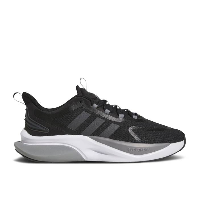 アディダス Adidas 【 Alphabounce+ \u0027Black Carbon\u0027 Men Core Black/Carbon/Grey Three 】 メンズ 中核グループ 黒いこと 黒いこと 炭素 薄墨色 薄墨色