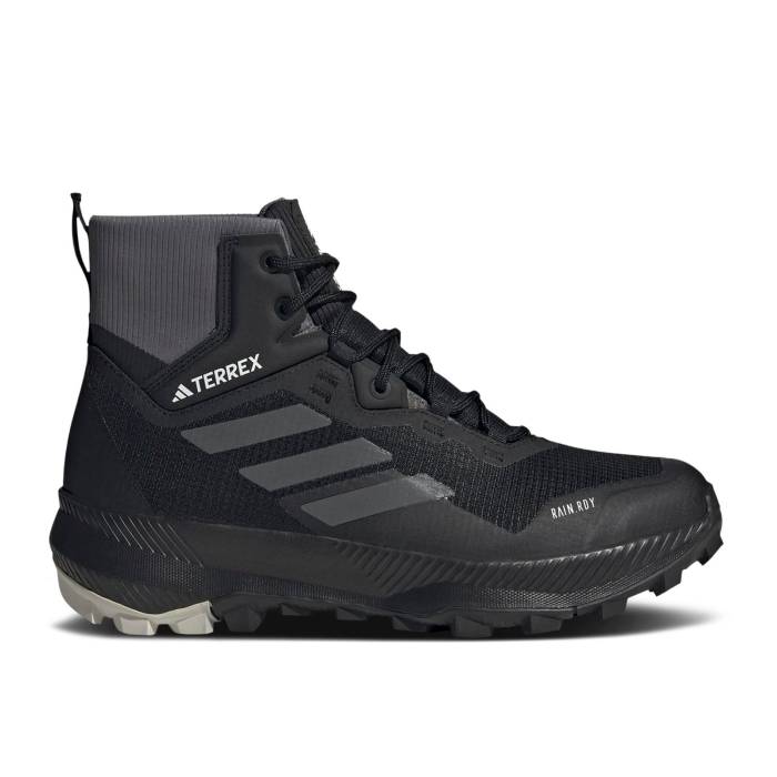 アディダス Adidas 【 Wmns Terrex Wmn Mid Rain.rdy Black Grey Women Core Black/Grey Five/Grey One 】 ミッド レディース コア 黒色 ブラック 灰色 グレー