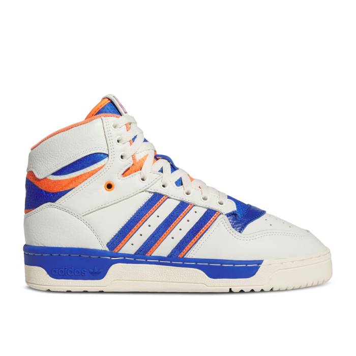 アディダス Adidas 【 Attitude High \u0027Nyc\u0027 Men White Tint/Royal Blue/Team Semi Solar Orange 】 アティテュード ご機嫌 メンズ 白いこと 白いこと 青碧 青碧 Team 野球クラブ orange 橙・オレンジ色