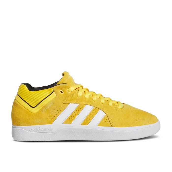 アディダス Adidas 【 Tyshawn 'Bold Gold' Men Bold Gold/Cloud White/Gold Metallic 】 メンズ ゴールド 白色 ホワイト｜スニケス