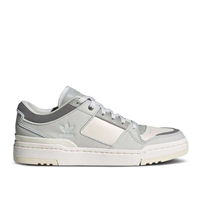 アディダス Adidas 【 Forum Luxe Low \u0027Cloud White Grey\u0027 Men Cloud White/Grey One/Grey Two 】 討論会 白いこと 白いこと メンズ 白いこと 白いこと 薄墨色 薄墨色
