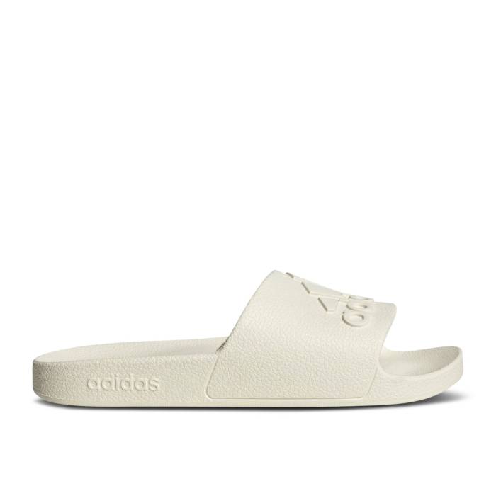 アディダス Adidas 【 Adilette Aqua Slides \u0027Off White\u0027 Men Off White/Off White/Off White 】 アディレッタ アクア メンズ 白いこと 白いこと