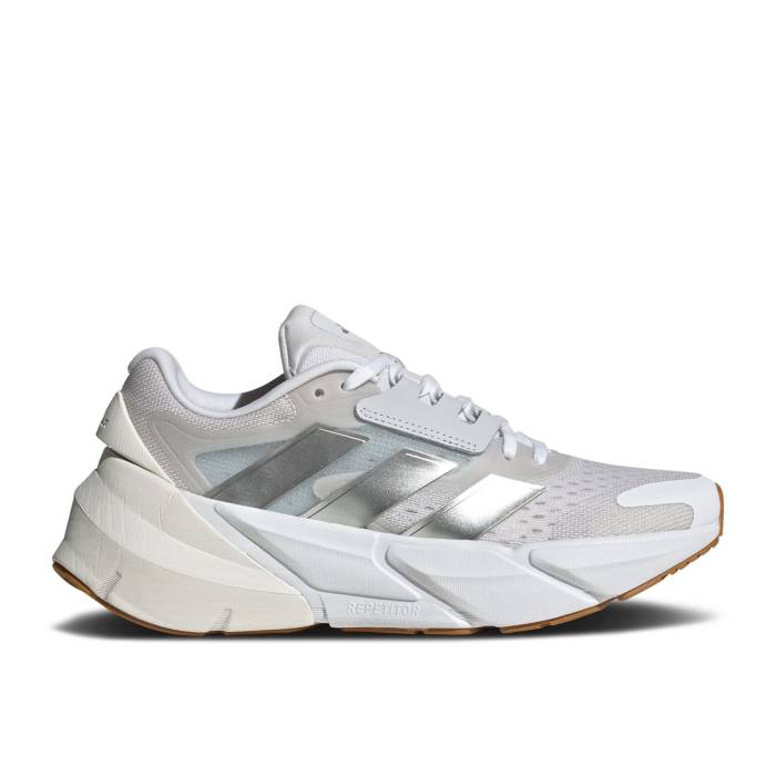 アディダス Adidas 【 Wmns Adistar 2.0 'White Silver Metallic' Women Cloud White/Silver Metallic/Dash Grey 】 Silver 銀色・シルバー レディース 白色 ホワイト Silver 銀色・シルバー 灰色 グレー|スニケス