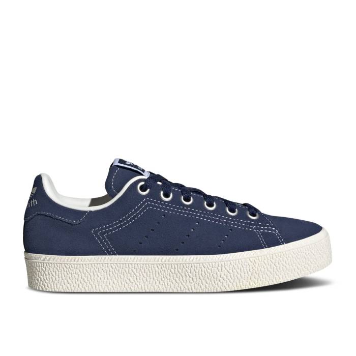 アディダス Adidas 【 Stan Smith Cs J 'Dark Blue' Youth Dark Blue/Core White/Gum 】 ジュニア キッズ 青色 ブルー コア 白色 ホワイト|スニケス