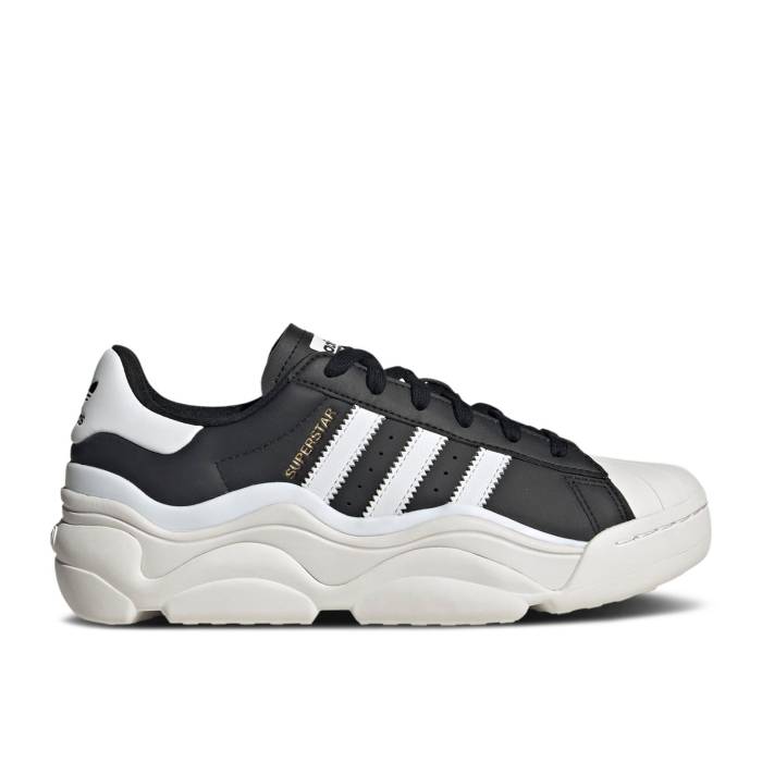 【美品】アディダス スーパースター ミレンコン ホワイト ブラック 厚底 希少・入手困難】 adidas 厚底 スーパースター ミレンコン 韓国