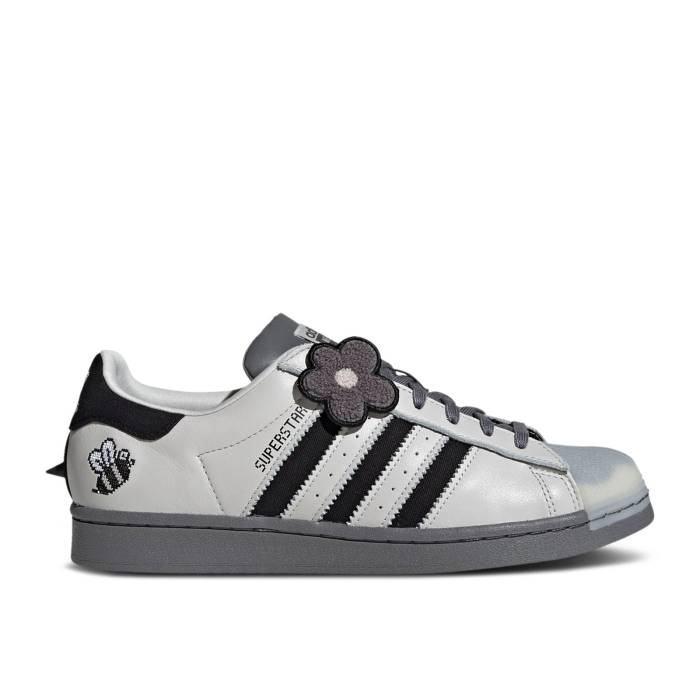 アディダス Adidas 【 Melting Sadness X Superstar \u0027Bee\u0027 Men Grey One/Core Black/Grey Four 】 Superstar はやりっ児 メンズ 薄墨色 薄墨色 中核グループ 黒いこと 黒いこと