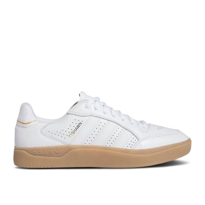 アディダス Adidas 【 Tyshawn Remastered 'White Gum' Men Cloud White/Cloud White/Gum 】 メンズ 白色 ホワイト