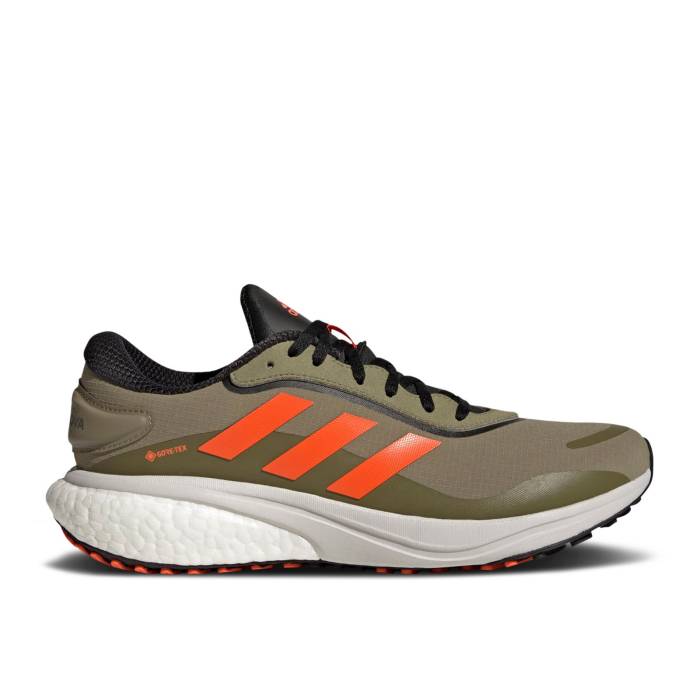 アディダス Adidas 【 Supernova Gore-Tex \u0027Orbit Green Impact Orange\u0027 Men Orbit Green/Impact Orange/Core Black 】 スーパーノバ・ノヴァ ゴアテックス green 緑・緑であること 差しひびき メンズ green 緑・緑であること インパ