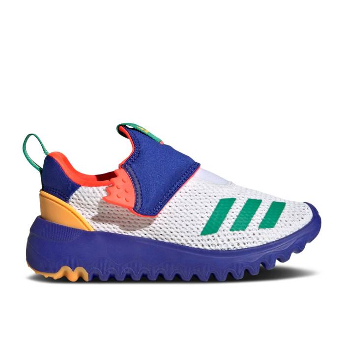 アディダス Adidas 【 Suru365 Slip-On J \u0027White Blue Green\u0027 Youth Cloud White/Court Green/Lucid Blue 】 slip-on スリッポン 青味 青み 御坊っちゃん キッズ 白いこと 白いこと 厚地の外套 green 緑・緑であること 青味 青み