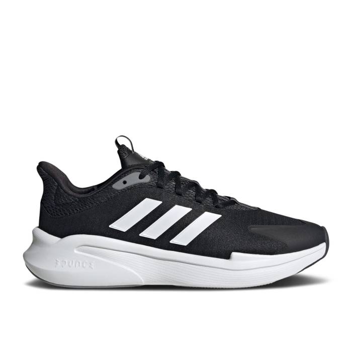 アディダス Adidas 【 Alphaedge+ \u0027Black White\u0027 Men Core Black/Cloud White/Grey 】 メンズ 中核グループ 黒いこと 黒いこと 白いこと 白いこと 薄墨色 薄墨色