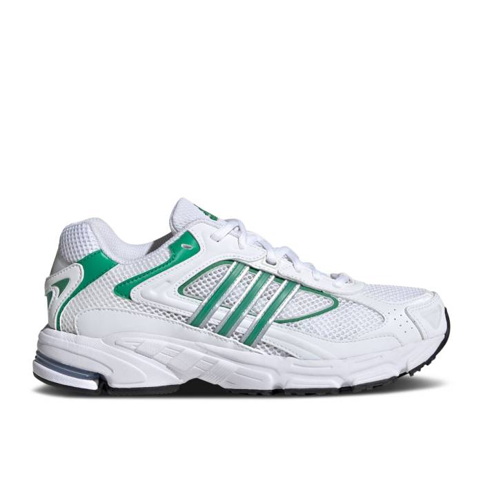 アディダス Adidas 【 Wmns Response 塩素 \u0027White Semi Court Green\u0027 Women Cloud White/Semi Court Green/Core Black 】 Response 受け答え 厚地の外套 レディース 白いこと 白いこと 厚地の外套 green 緑・緑であること 中核グループ 黒いこと 黒いこと