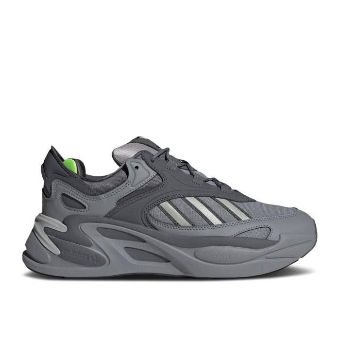 アディダス Adidas 【 Ozmorph \u0027Grey Lucid Lemon\u0027 Men Grey/Grey Two/Lucid Lemon 】 メンズ 薄墨色 薄墨色
