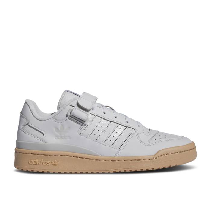 アディダス Adidas 【 Forum \u0027Grey Gum\u0027 Men Grey Three/Grey Three/Gum 】 討論会 メンズ 薄墨色 薄墨色 靴-メンズ靴