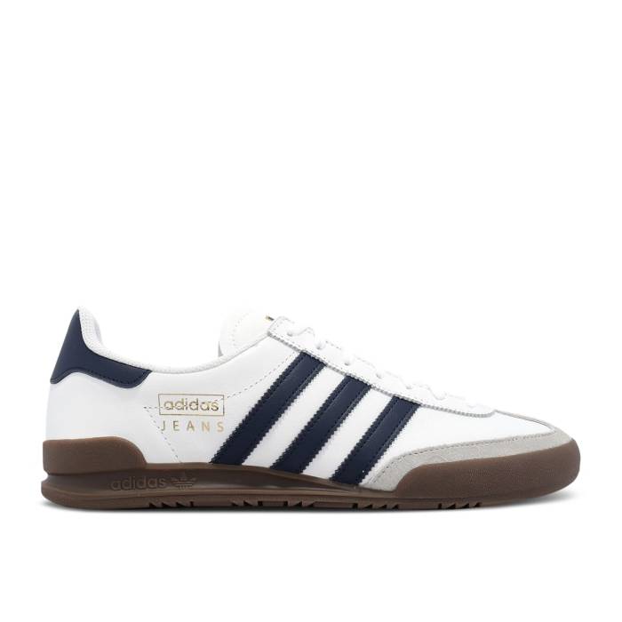アディダス Adidas 【 Jeans \u0027White Navy Gum\u0027 Men Cloud White/Collegiate Navy/Gum 5 】 デニム 紺色 米国海軍 メンズ 白いこと 白いこと 紺色 米国海軍