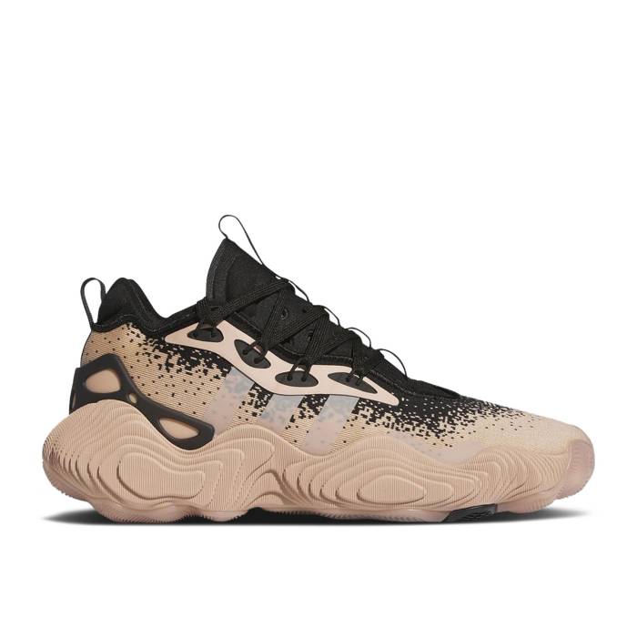 アディダス Adidas 【 Trae Young 3 Black Ash Pearl Men Core Black/Ash Pearl/Mineral Green 】 メンズ コア 黒色 ブラック パール green 緑・グリーン