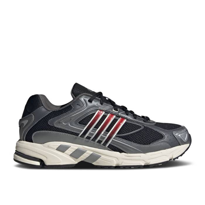 アディダス Adidas 【 Response 塩素 \u0027Grey Black Scarlet\u0027 Men Grey Five/Better Scarlet/Core Black 】 Response 受け答え 黒いこと 黒いこと メンズ 薄墨色 薄墨色 中核グループ 黒いこと 黒いこと