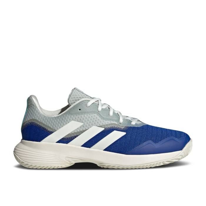 アディダス Adidas 【 Courtjam Control \u0027Royal Blue Off White\u0027 Men Royal Blue/Off White/Bright Red 】 青味 青色 メンズ 青味 青色 白いこと 白いこと Red 赤・赤いこと メンズ靴-靴