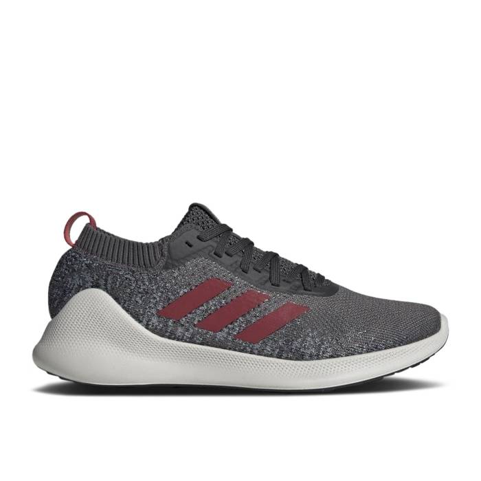 アディダス Adidas 【 Purebounce+ 'Grey Active Maroon' Men Grey/Active Maroon/Carbon 】 メンズ 灰色 グレー マルーン カーボン