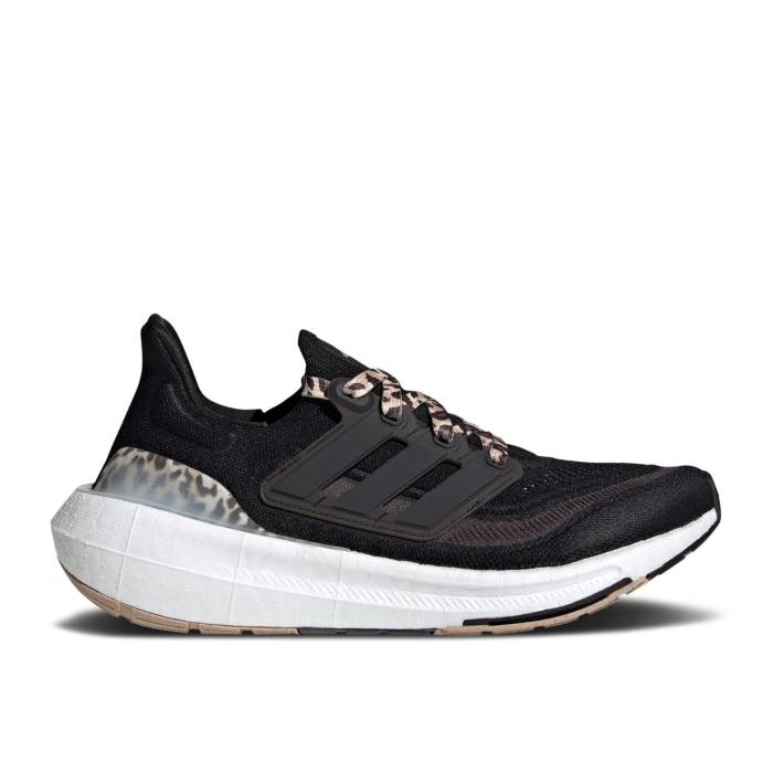 アディダス Adidas 【 Wmns Ultraboost Light \u0027Black Leopard\u0027 Women Core Black/Core Black/Magic Beige 】 レディース 中核グループ 黒いこと 黒いこと 神通力 ベージュ