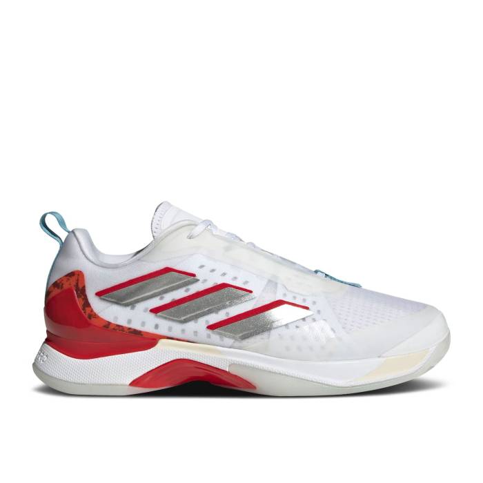 アディダス Adidas 【 Wmns Avacourt 'White Scarlet' Women Cloud White/Taupe Metallic/Better Scarlet 】 レディース 白色 ホワイト|スニケス