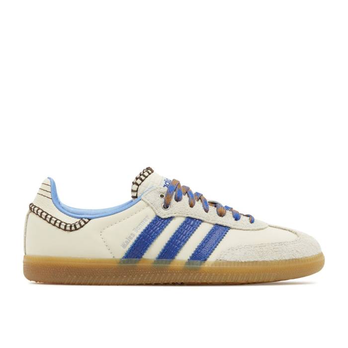 アディダス Adidas 【 Wales Bonner X Samba Nylon Wonder Clay Royal Blue Men Wonder Clay/Team Royal Blue/Wonder White 】 サンバ ナイロン メンズ Team チーム 青色 ブルー 白色 ホワイト